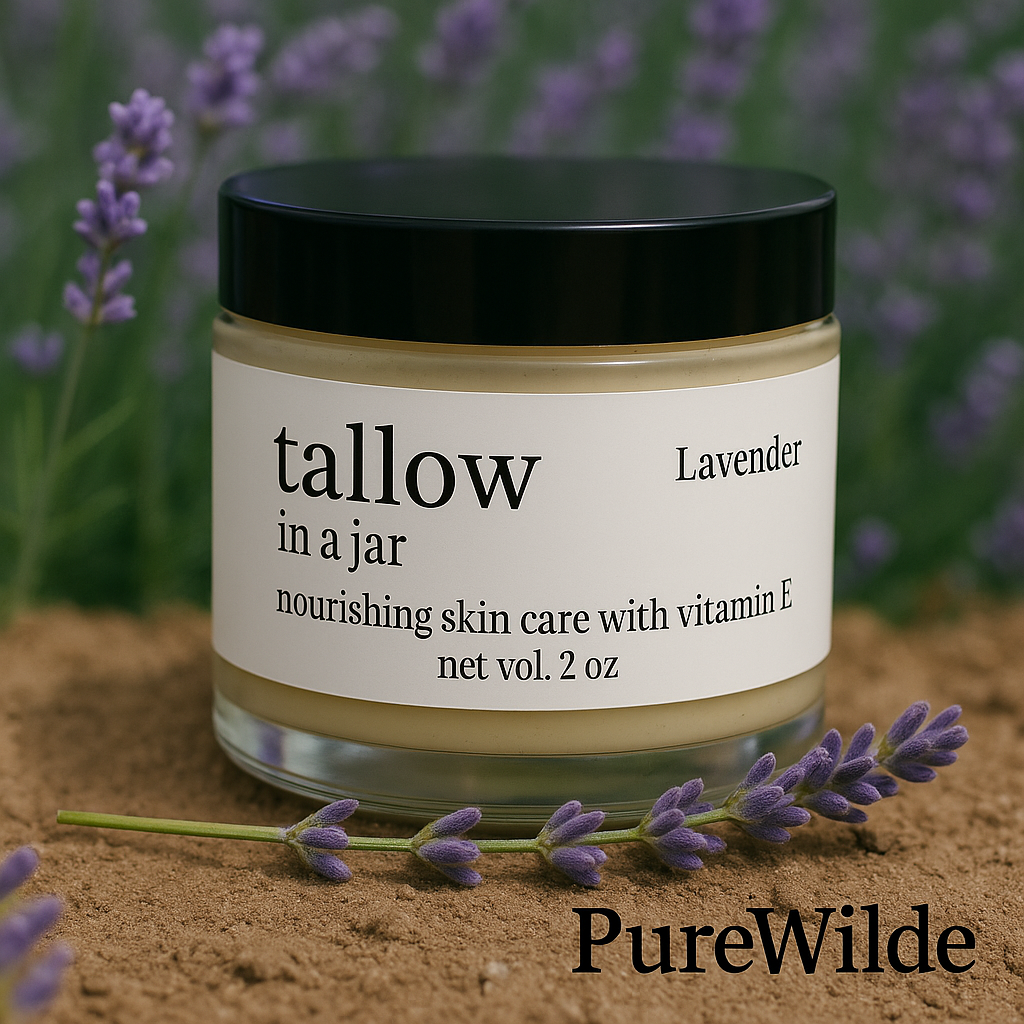 PureWilde- tallow in a jar