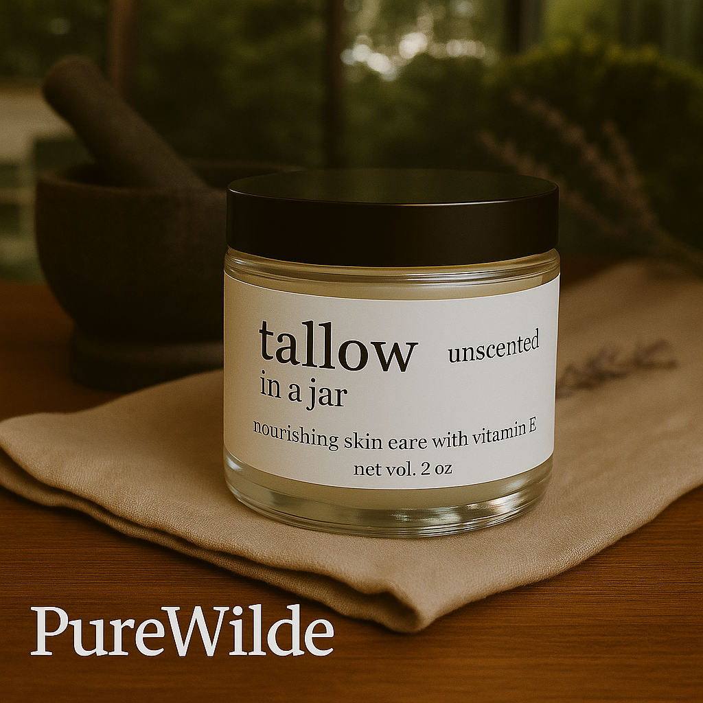 PureWilde- tallow in a jar