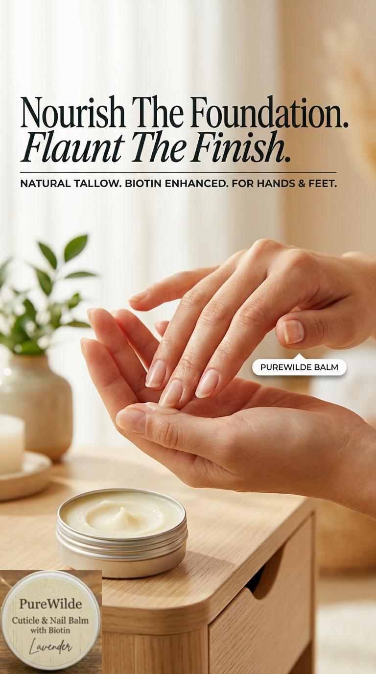 PureWilde Cuticle &  Nail Balm with Biotin
