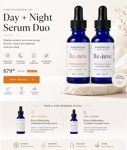 Tri Lipid complex for Morning Renewal + Overnight Repair